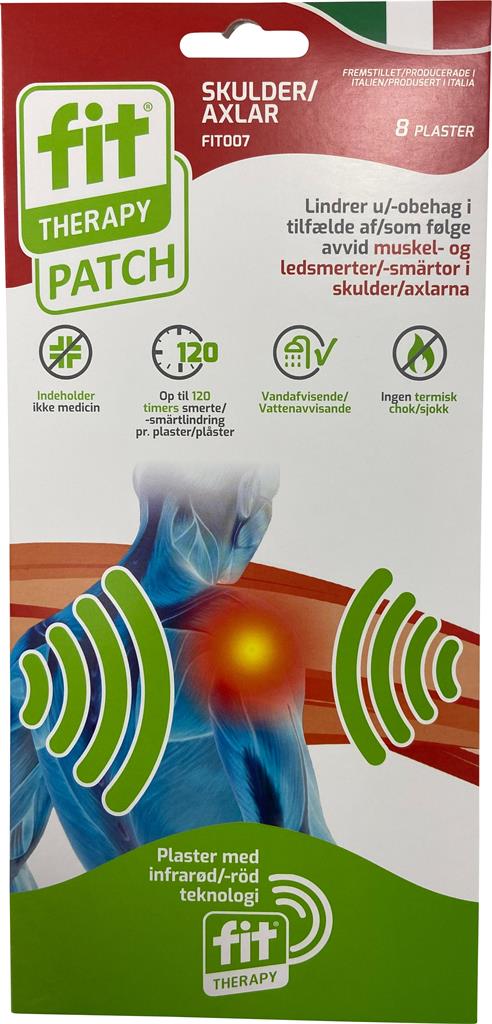 Bild på FIT Therapy Smärtplåster axel, 8 st