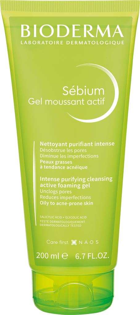 Bild på Bioderma Sebium gel moussant actif, 200 ml