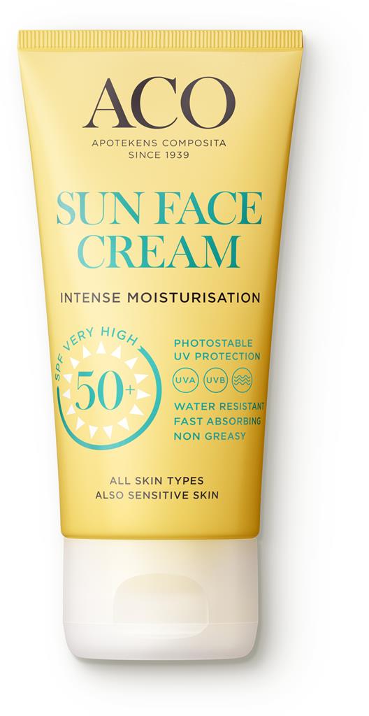 Bild på ACO Sun Face Cream SPF 50+, 50 ml