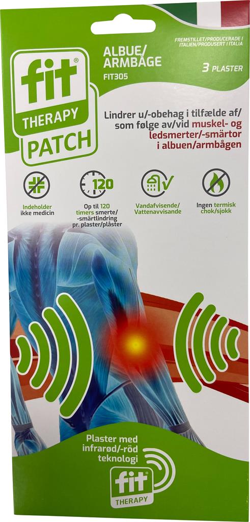 Bild på FIT Therapy Smärtplåster armbåge, 3 st