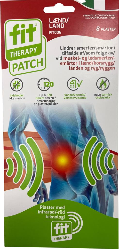 Bild på FIT Therapy Smärtplåster, 8 st