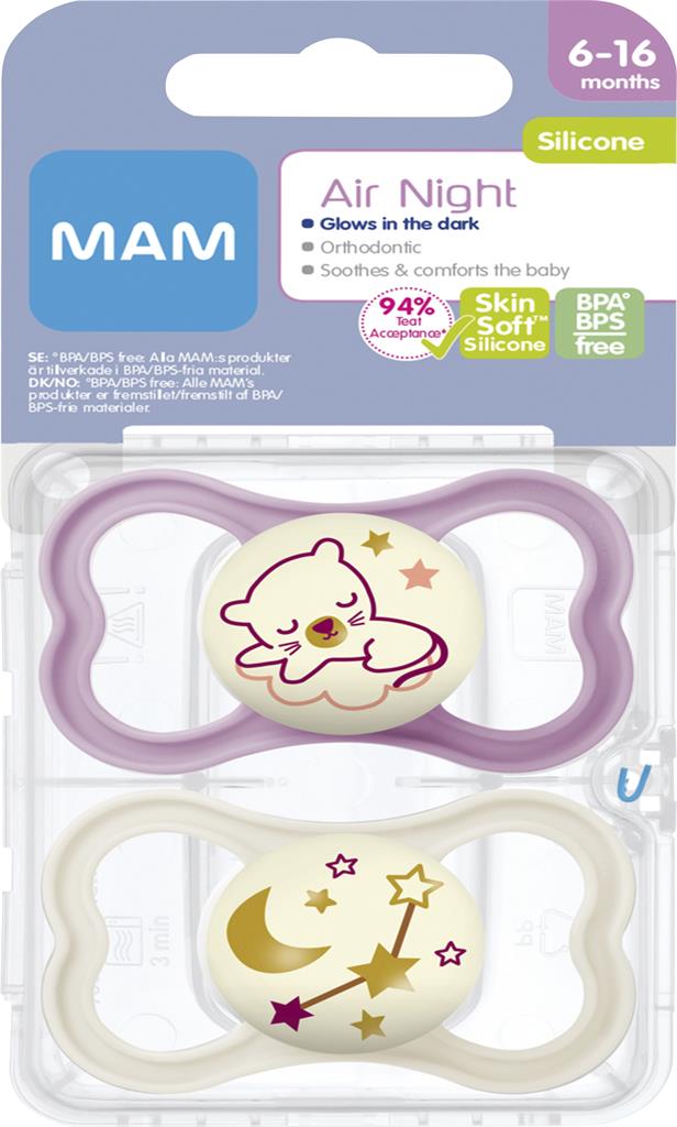 Bild på MAM Air Night Pink 6-16m, 2 st