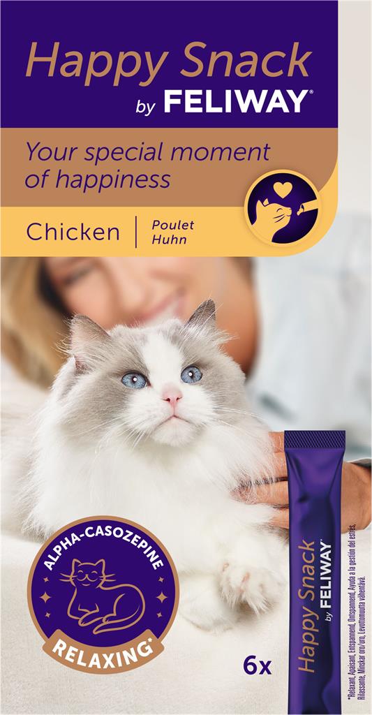 Bild på FELIWAY Rogivande snacks till katt, 6 x 15 g