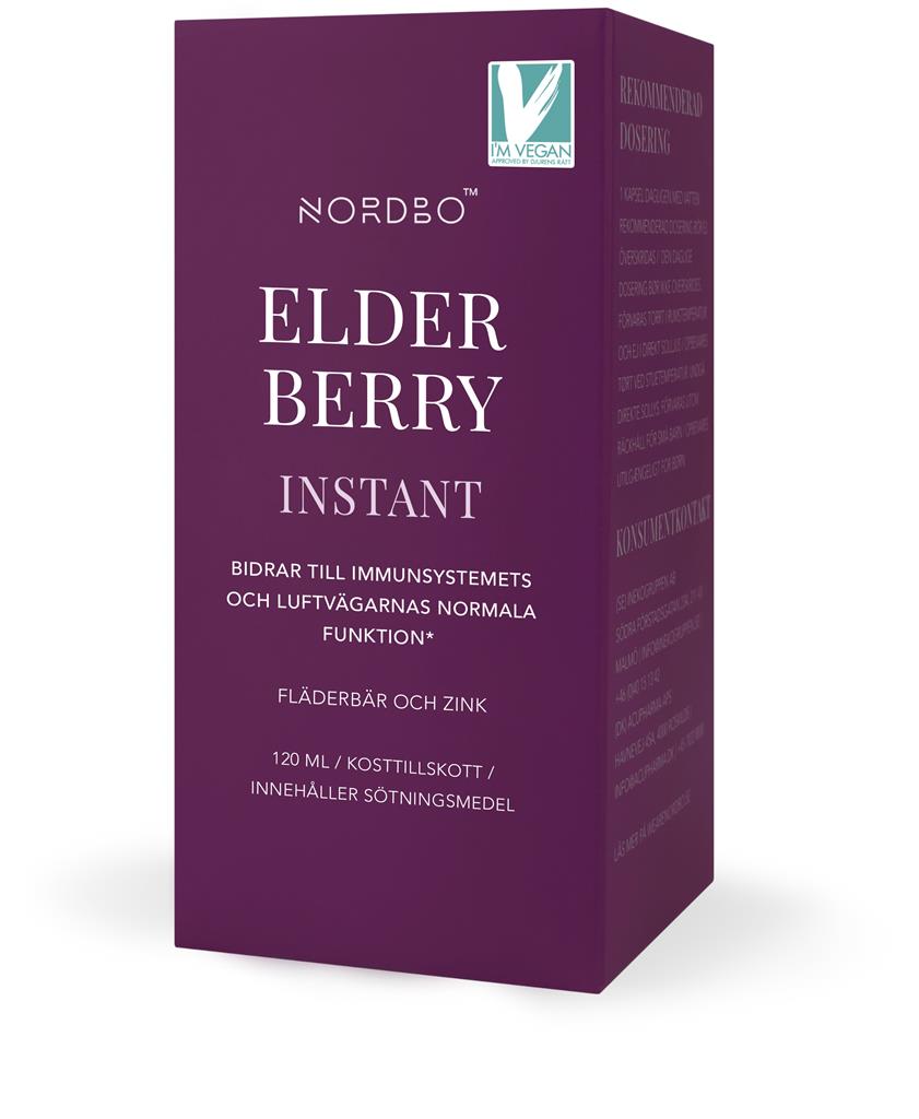 Bild på Nordbo Elderberry instant, 120 ml