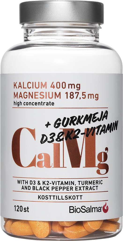 Bild på BioSalma Kalcium o Magnesium, 120 st