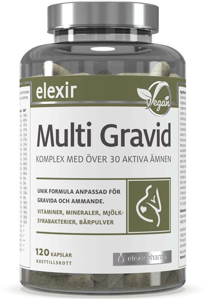 Bild på Elexir Multivitamin Gravid, 120 st