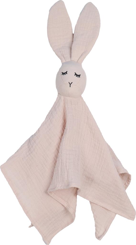 Bild på Oh, Poppy! LEIA Snuttefilt Kanin Ljusrosa, 1 st
