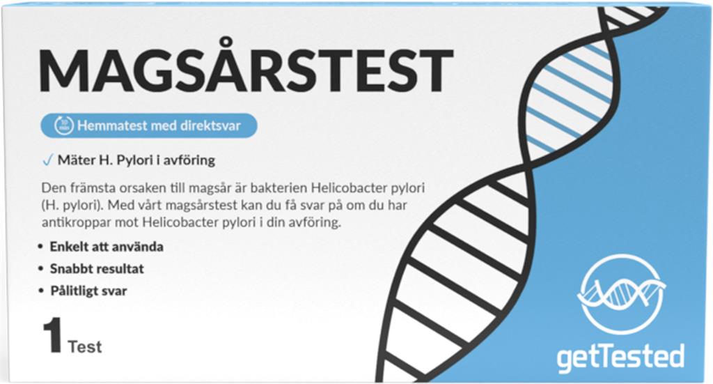 Bild på Get Tested Magsårstest, 1 st
