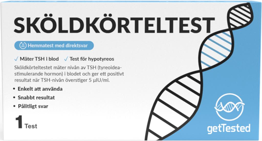 Bild på Get Tested Sköldkörteltest, 1 st