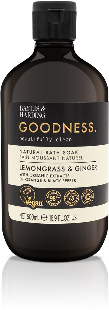 Bild på Baylis & Harding Goodness Lemongrass Bath Soak, 500 ml
