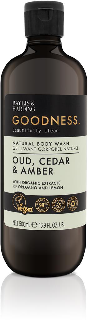 Bild på Baylis & Harding Goodness Oud Body Wash, 500 ml