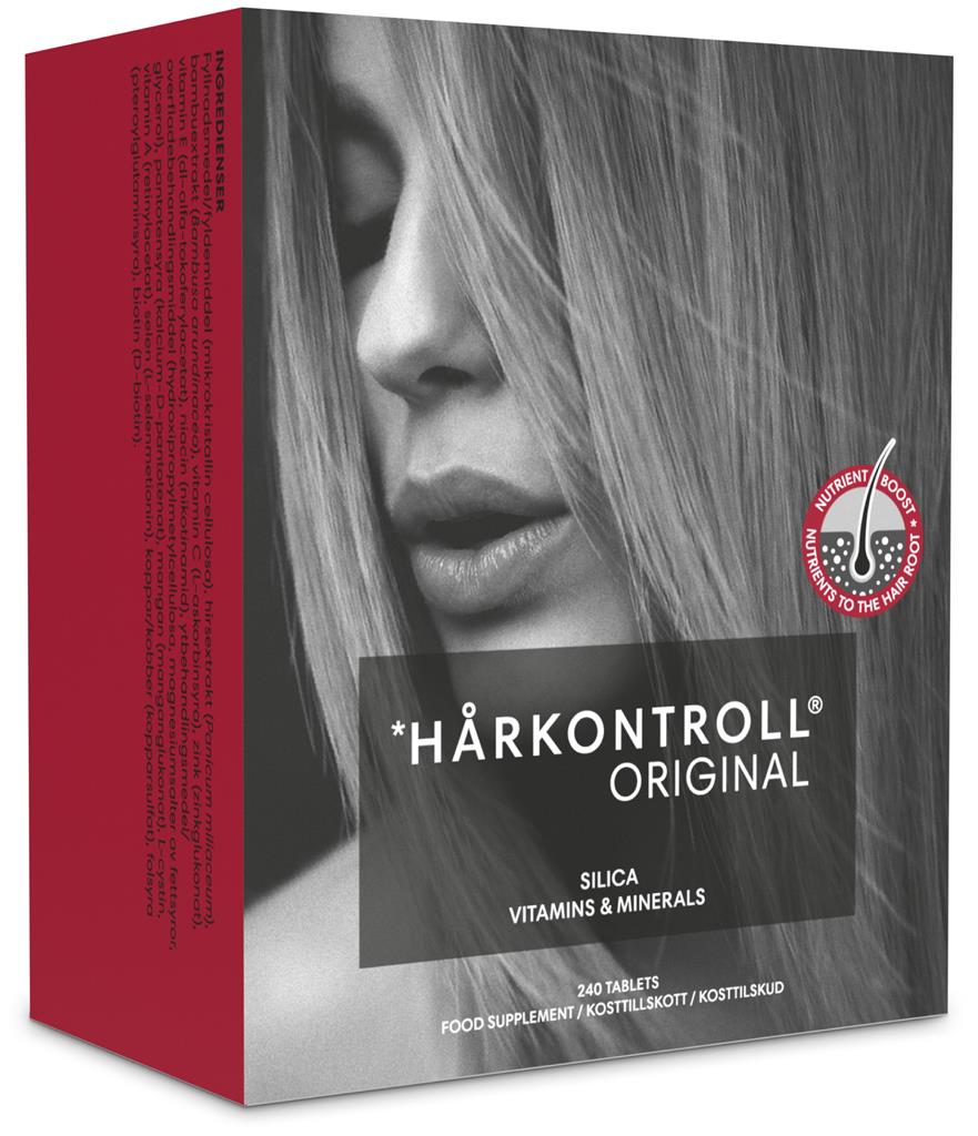 Bild på Hårkontroll Kosttillskott, 240 st