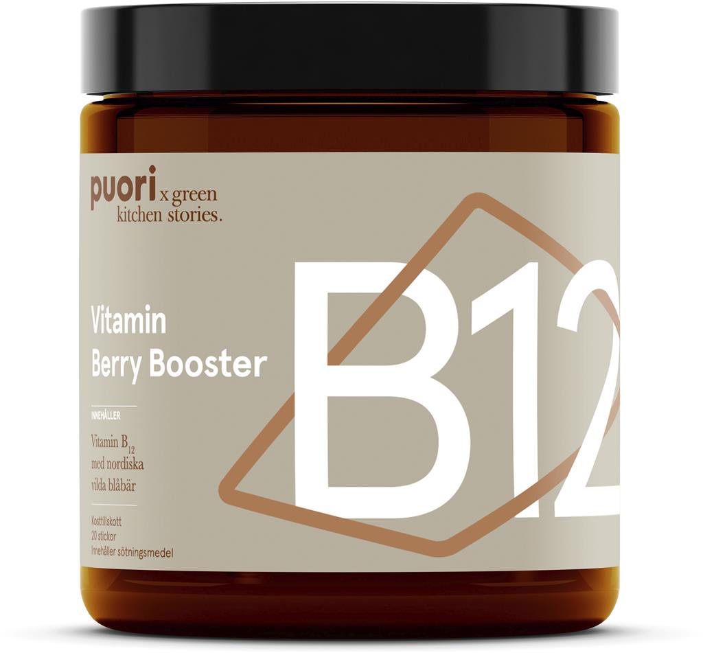 Bild på Puori B12 Vitamin Berry Booster, 20 st