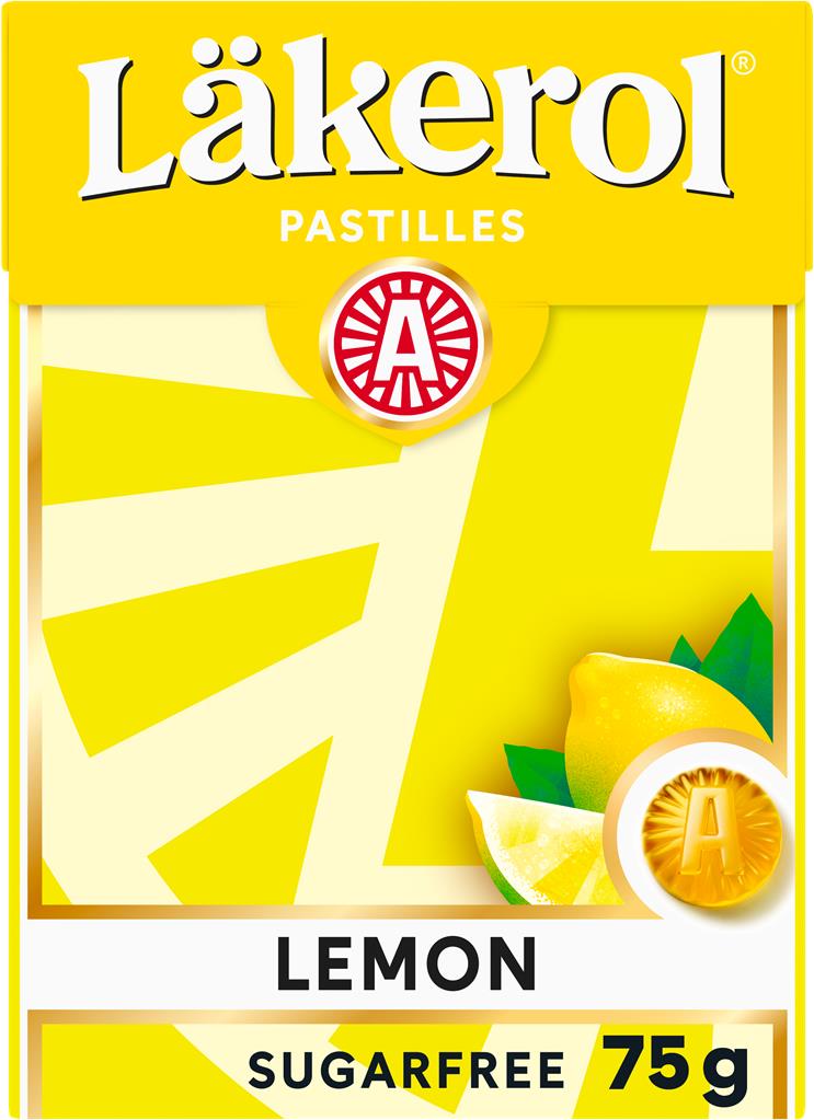 Bild på Läkerol Lemon Big Pack, 75 g