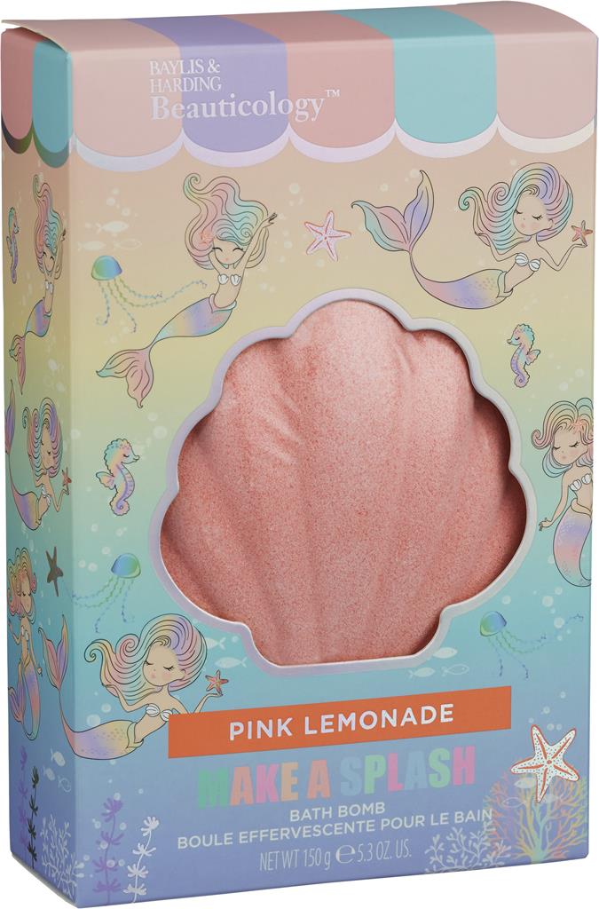 Bild på Baylis & Harding Mermaid Pink Lemonade Bath Fizzer, 150 g