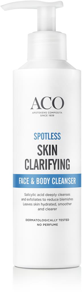 Bild på ACO Spotless Skin Clarifying Face & Body Cleanser, 200 ml