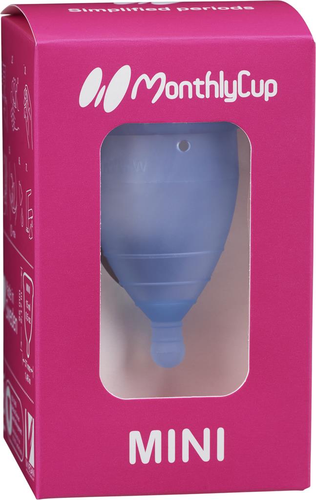 Bild på MonthlyCup Menskopp Mini Blue Sapphire, 1 st