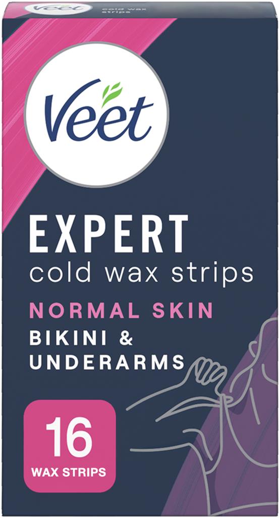 Bild på Expert Vaxremsor bikini & underarm 16st, 16 st