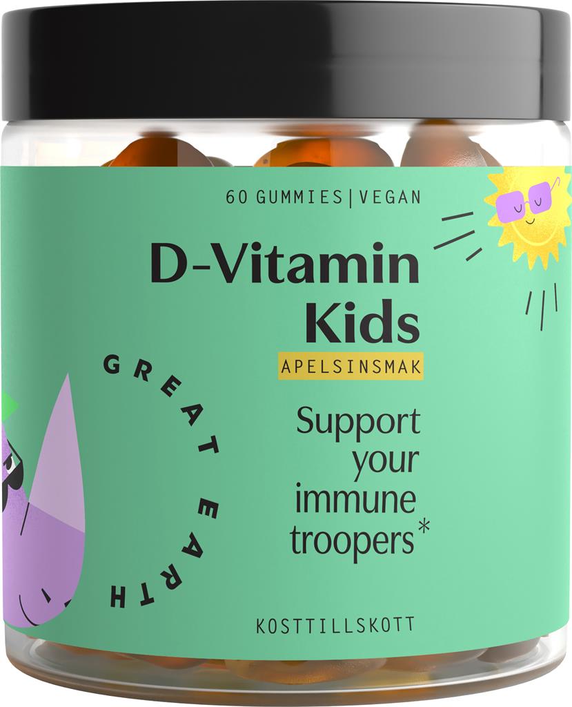 Bild på Great Earth D-Vitamin Kids, 60 st