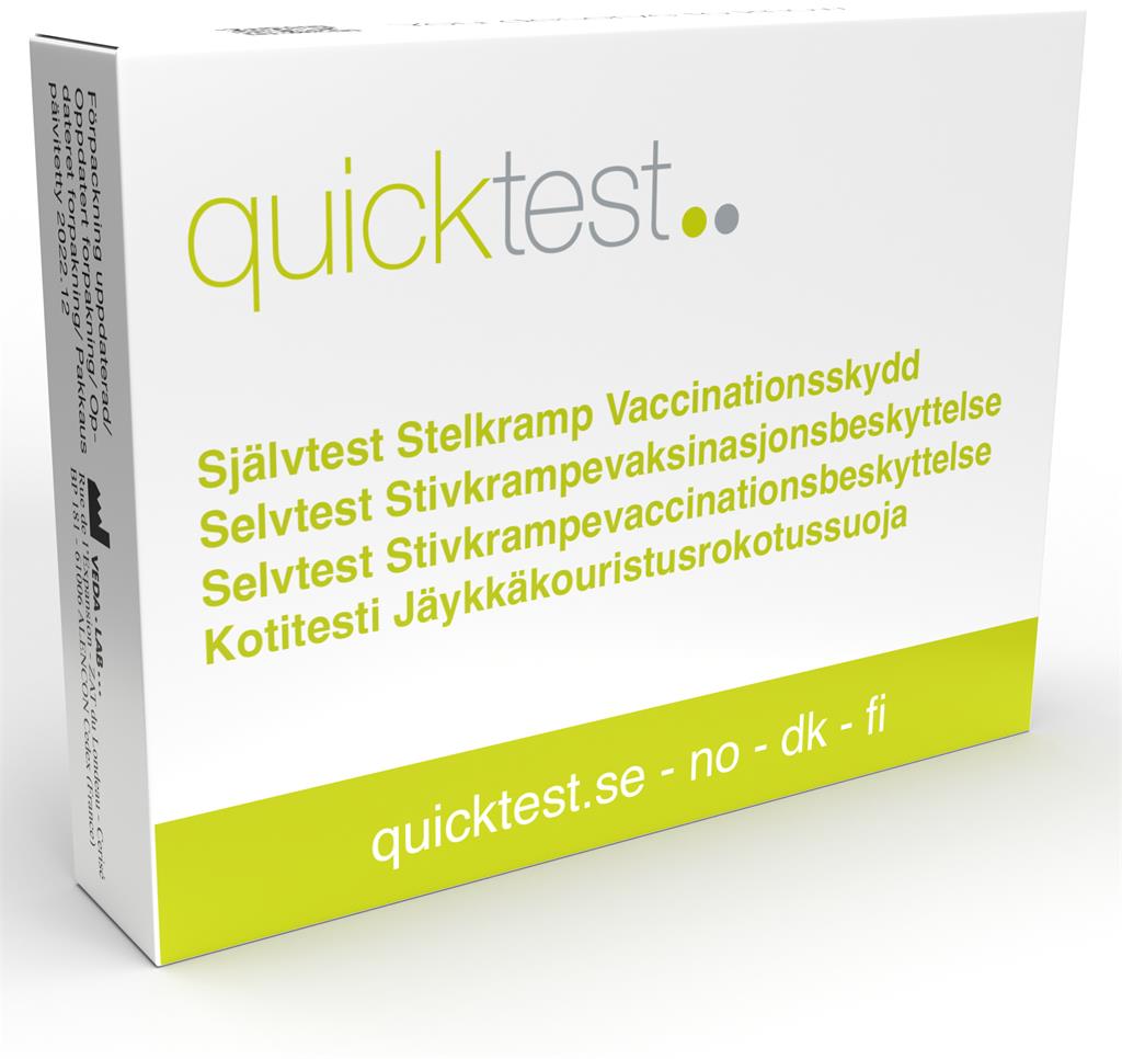 Bild på Quicktest Stelkramp Vaccinationsskydd, 1 st