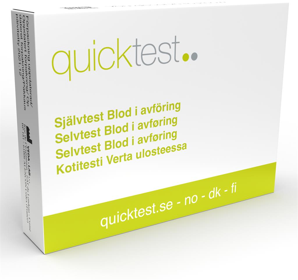 Bild på Quicktest Blod i Avföring Test, 1 st