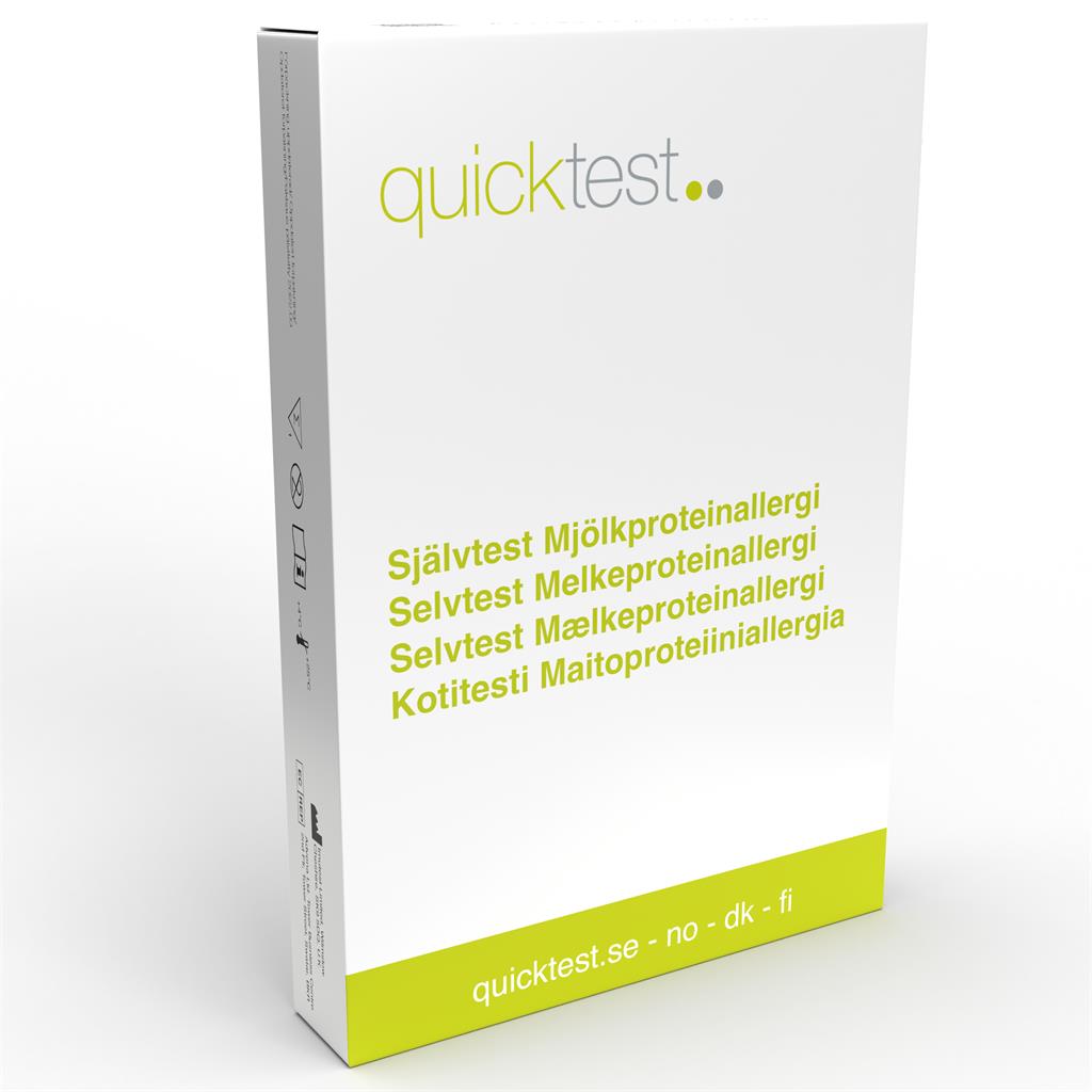 Bild på Quicktest Mjölkallergitest, 1 st