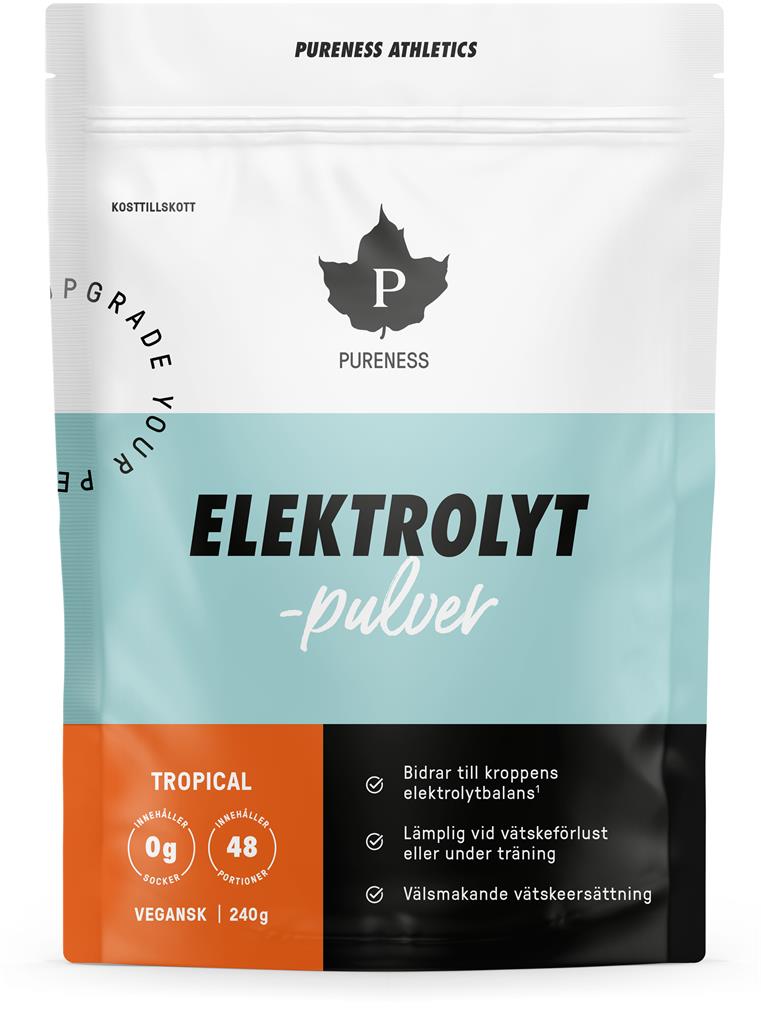 Bild på Pureness Elektrolytpulver, Tropical, 240 g