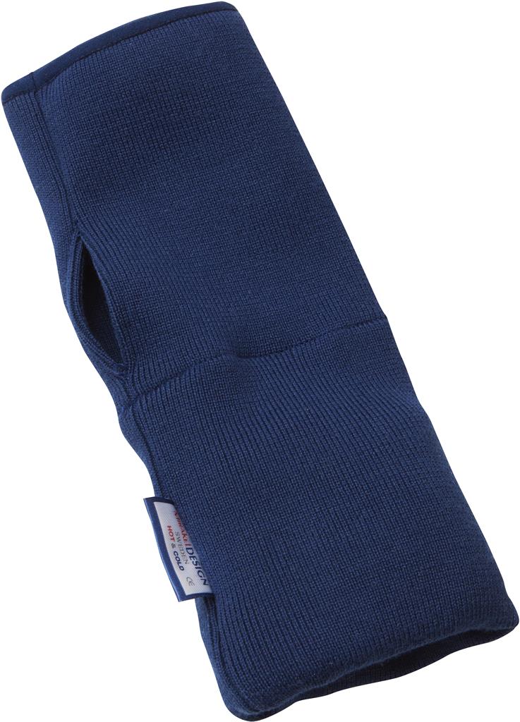 Bild på Handledsmudd-Tumgrepp Marinblå Vetekudde, 1 st