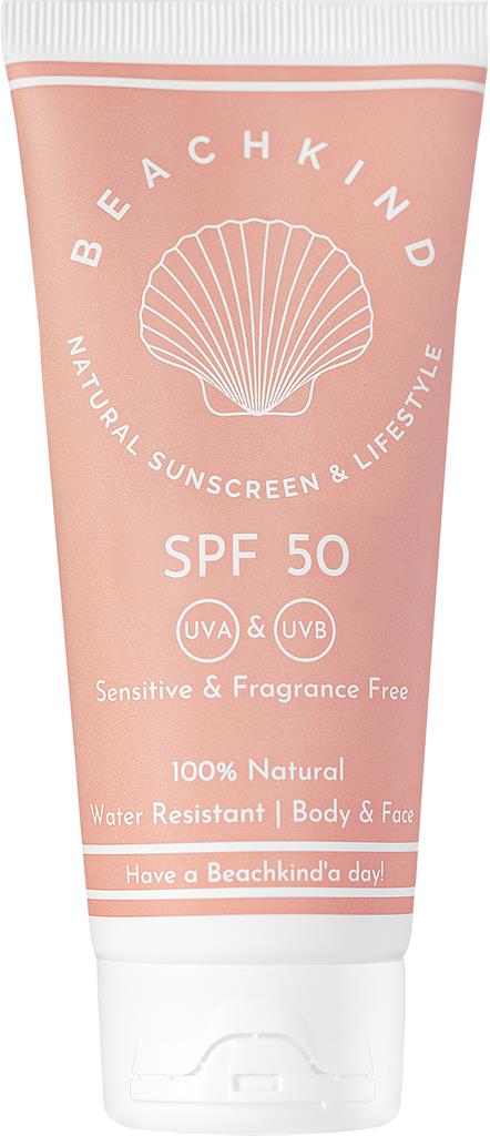 Bild på Beachkind SPF50 Fragrance Free, 50 ml