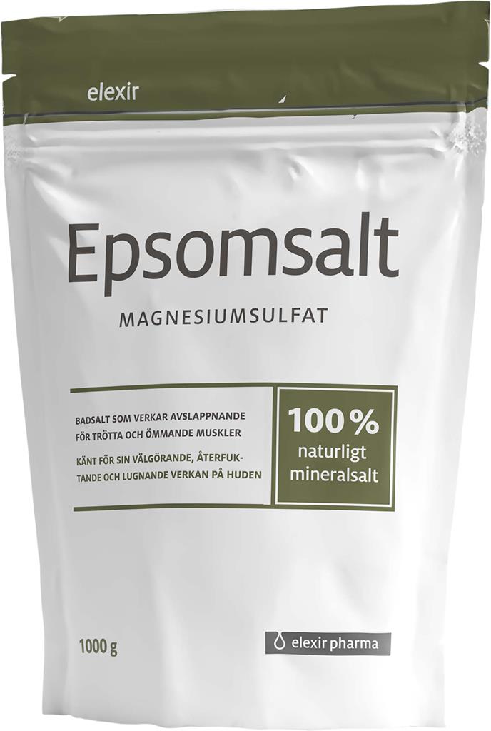 Bild på Elexir Epsom badsalt, 1000 g