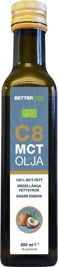 Bild på Better You Ekologisk C8 MCT Olja, 250 ml