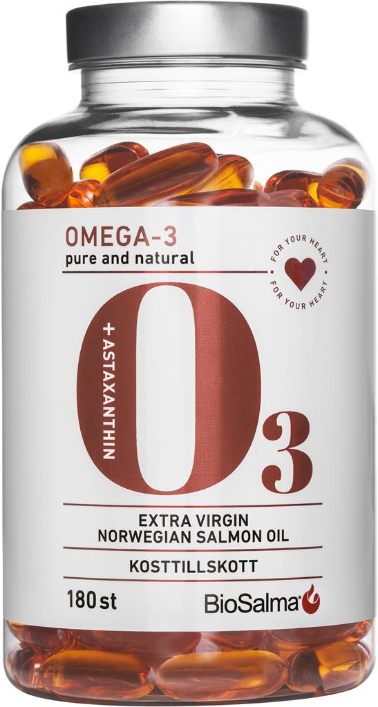 Bild på BioSalma Omega-3 pure & natural, 180 st