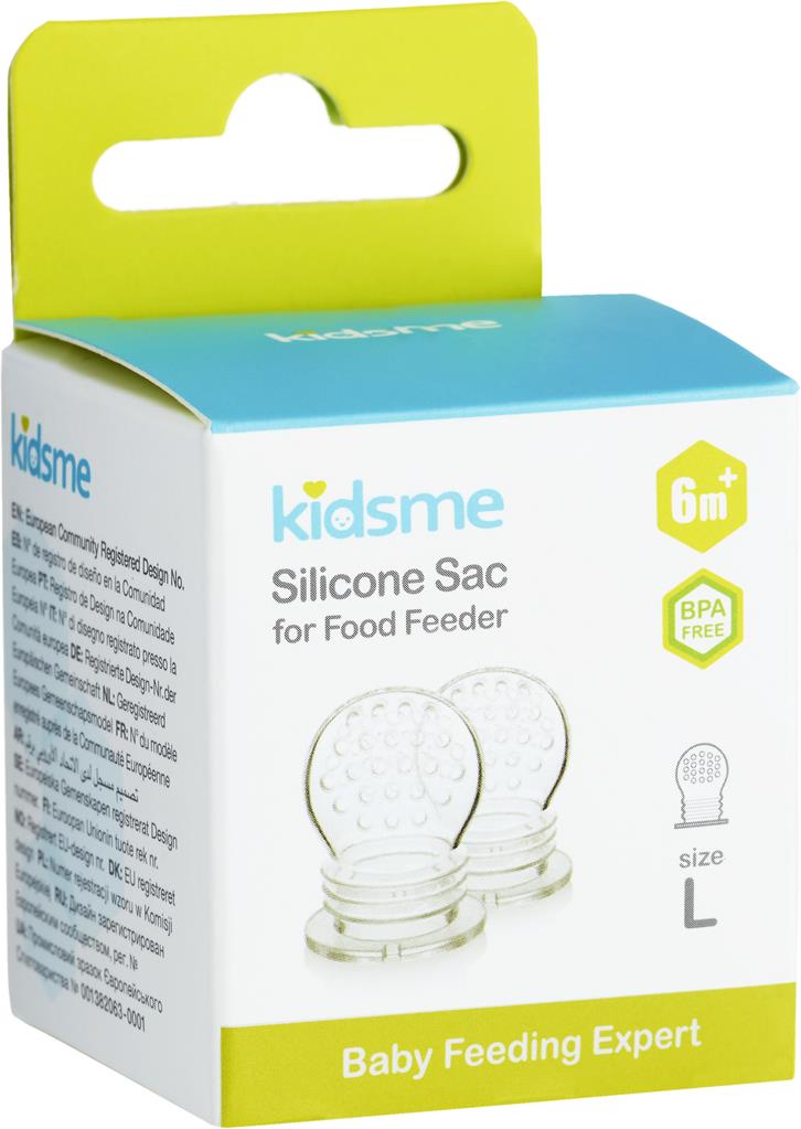 Bild på Kidsme Food Feeder utbytespip 6m+, 2 st