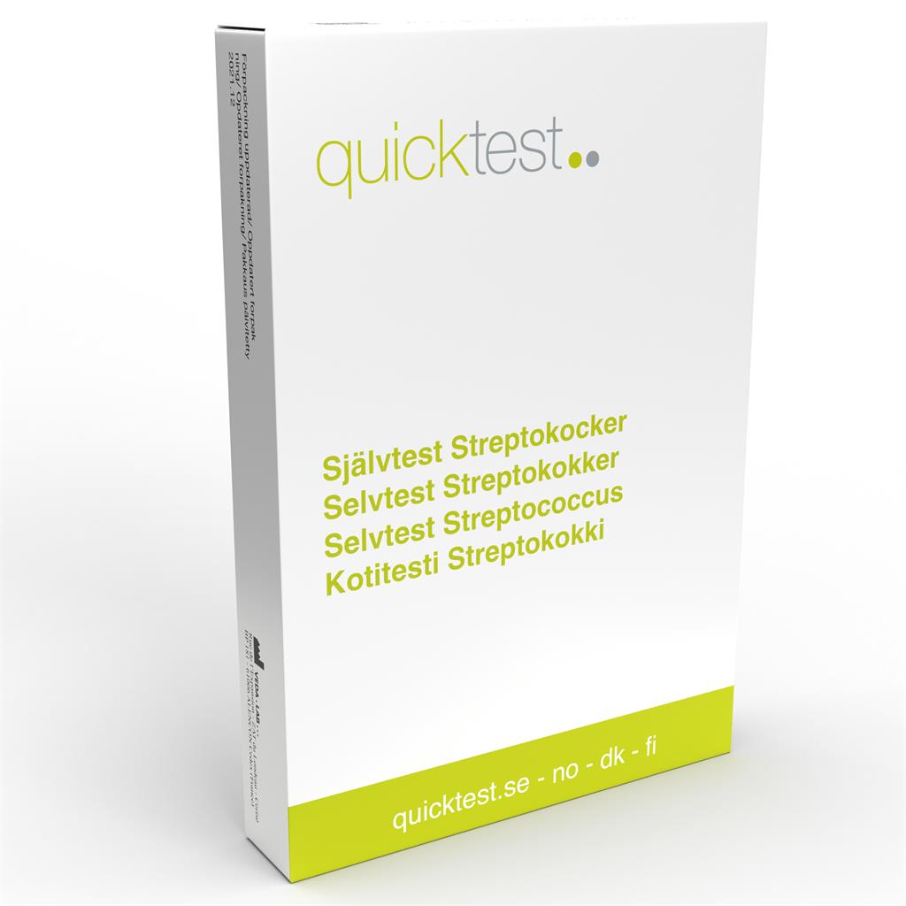 Bild på Quicktest Halsflusstest, 1 st