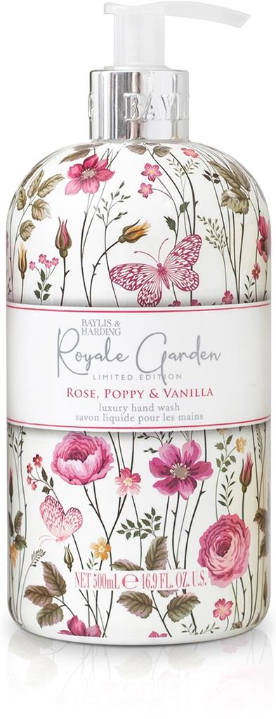 Bild på Baylis & Harding Royale Garden Rose, Poppy & Vanilla, 500 ml