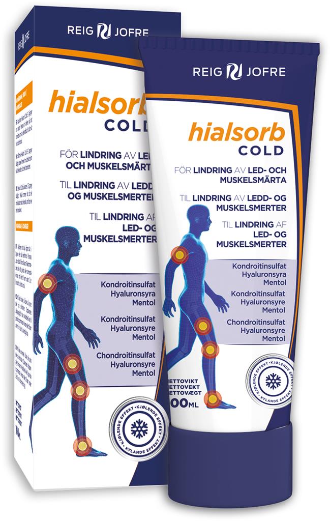Bild på Hialsorb Cold Smärtstillande kräm, 100 ml