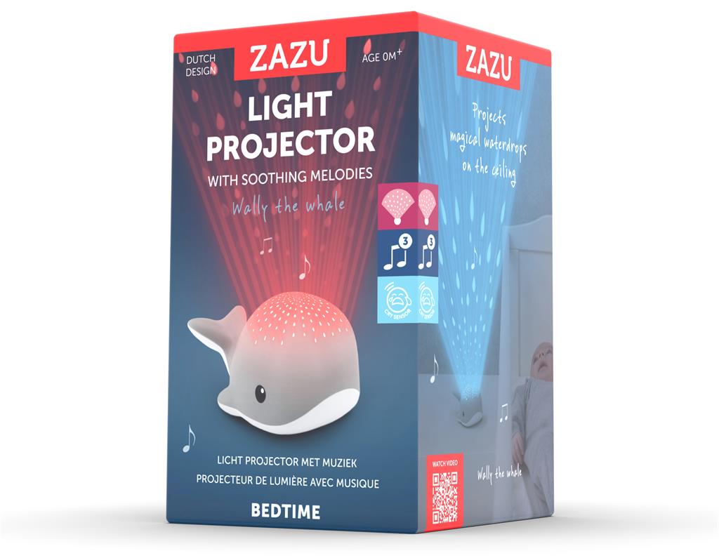 Bild på Zazu Projektor Wally Grå, 1 st