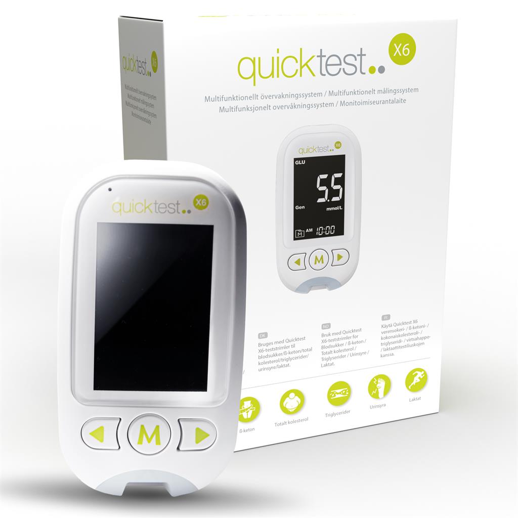 Bild på Quicktest Multitest X6 enhet, 1 st