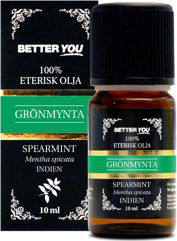 Bild på Better You Grönmyntaolja EKO Eterisk, 10 ml