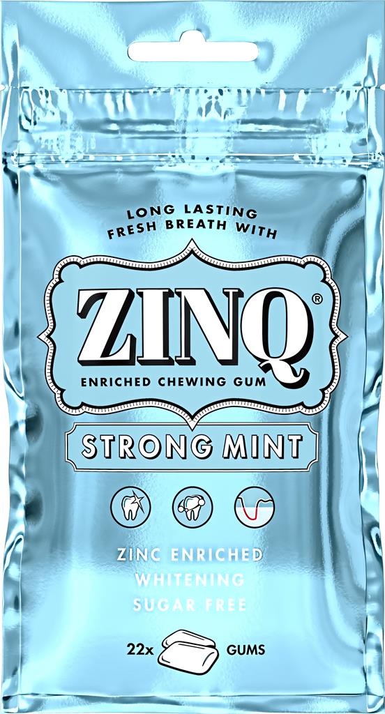 Bild på ZINQ Strong Mint Tuggummi, 22 st