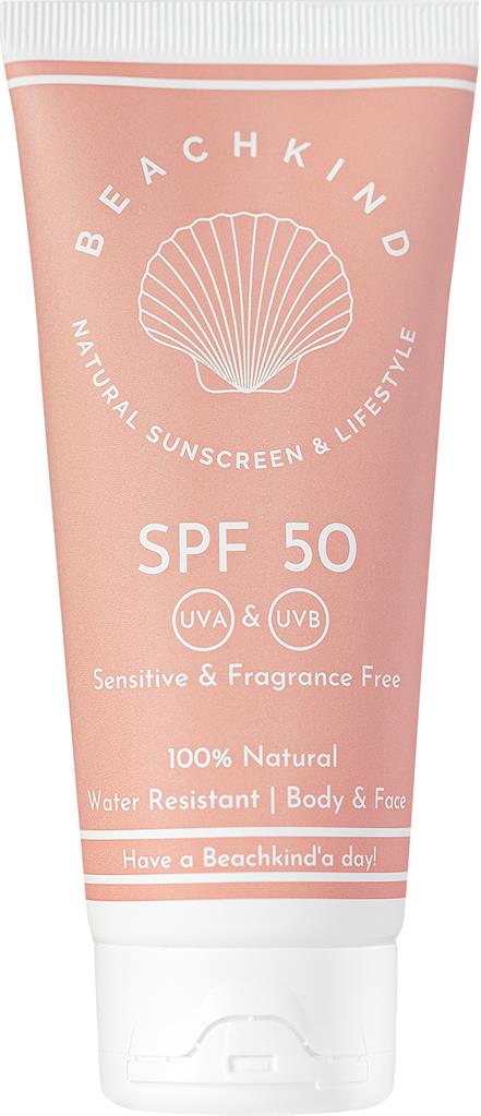 Bild på Beachkind SPF 50 Fragrance Free, 100 ml
