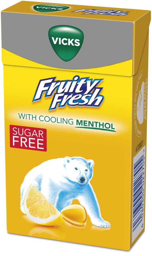 Bild på Vicks Lemon Box Sugar Free, 40 g