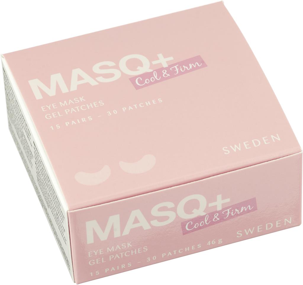 Bild på MASQ+ Cool & Firm ögonmask, gel patches, 15 par