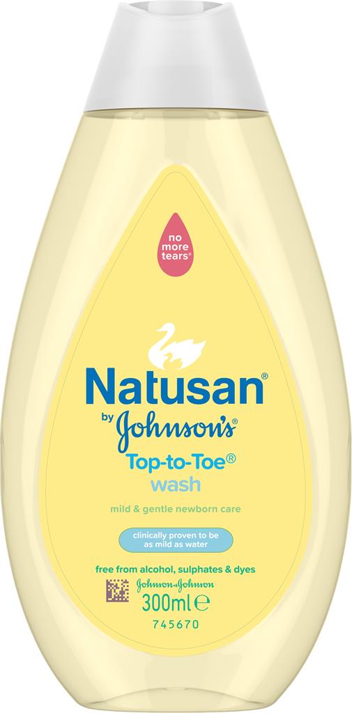 Bild på Natusan by Johnsons Baby Wash, 300 ml