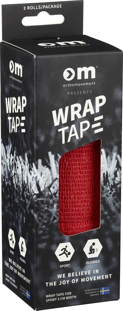 Bild på Ortho Movement Wrap tape 5 cm red, 3 st