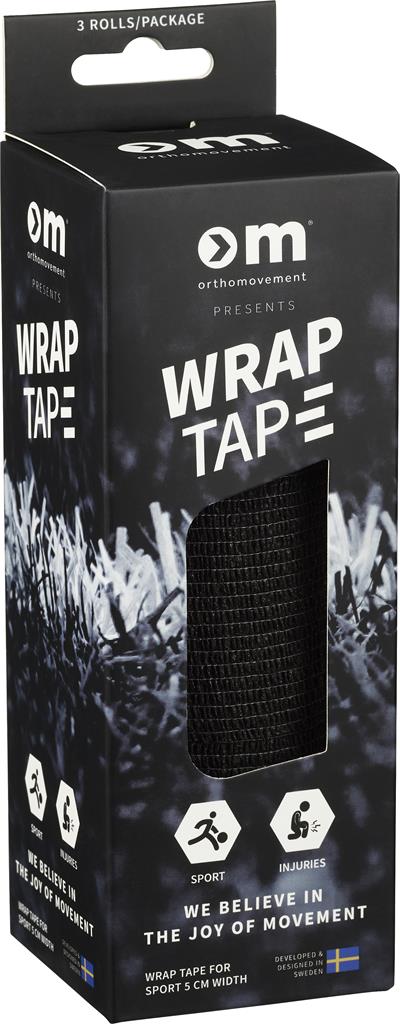 Bild på Ortho Movement Wrap tape 5 cm black, 3 st