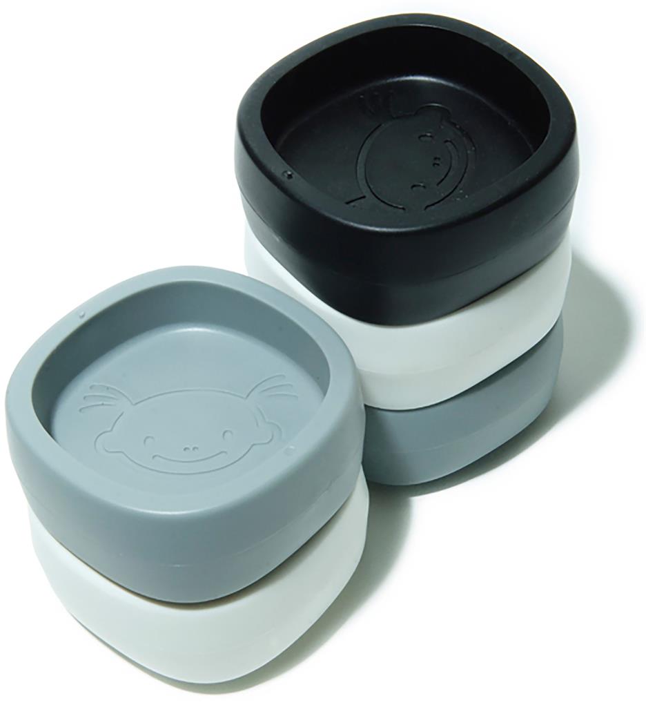 Bild på Spacebabies Sovpuckar Svart/Grå/Vit, 6 st