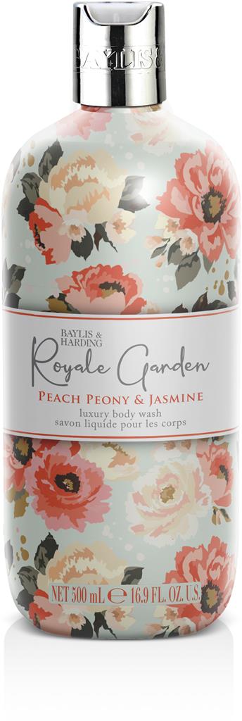 Bild på Baylis & Harding Royale Garden Peach Peony Body Wash, 500 ml