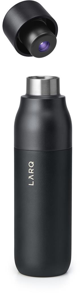 Bild på LARQ självrengörande Vattenflaska Obsidian Black, 500 ml