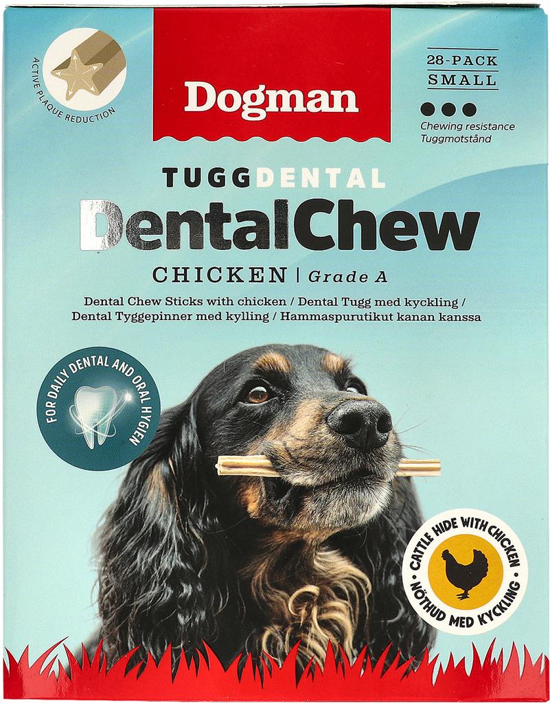 Bild på Dogman Tugg Dental kyckling, 28 st